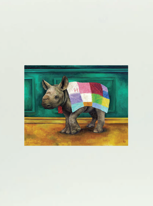 Rhino Warrior Stretch Canvas