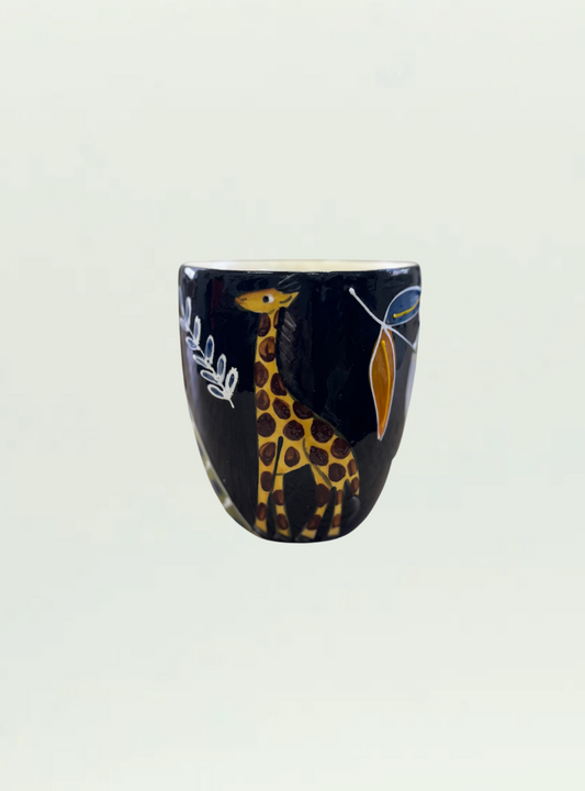 Imibala Short Giraffe Black Cup