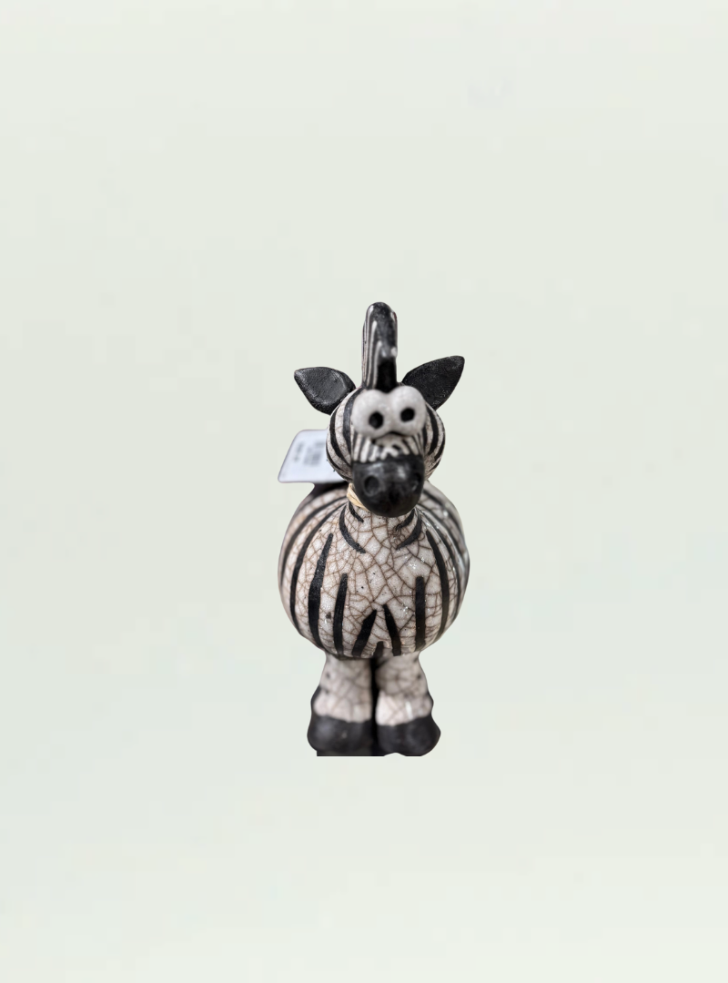 Clay Figure Zebra Medium