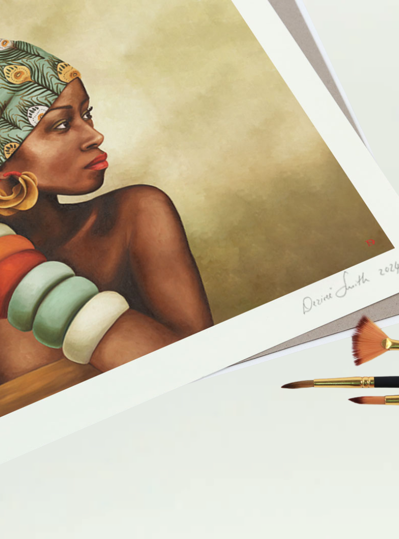 Tebogo Signed Art Print