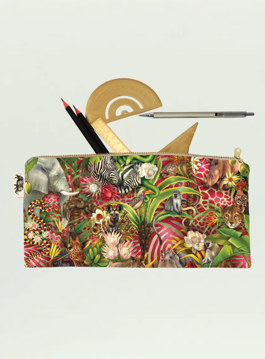 African Jungle Pencil Case
