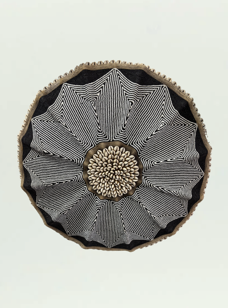 Large Beaded Shield