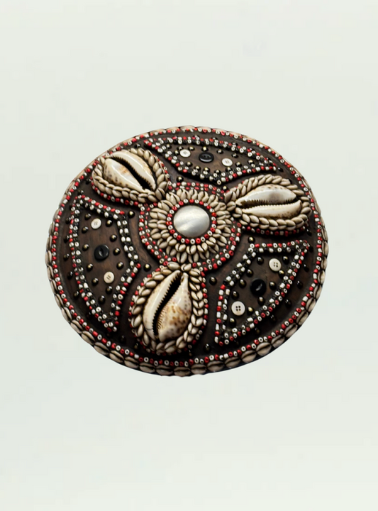 Cowry Wooden Shield