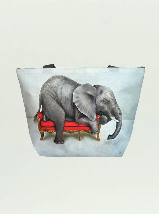 Elephant at Leisure Maxi Bag
