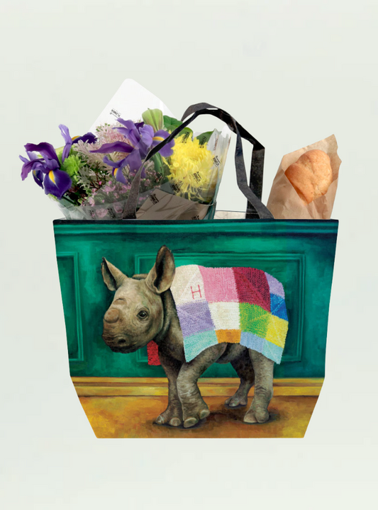 Rhino Warrior Recycled Shopper