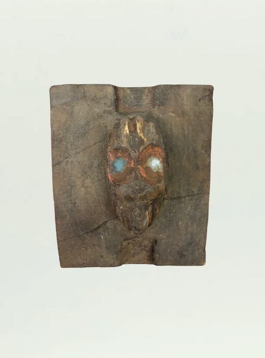 Wooden Plaque Mask