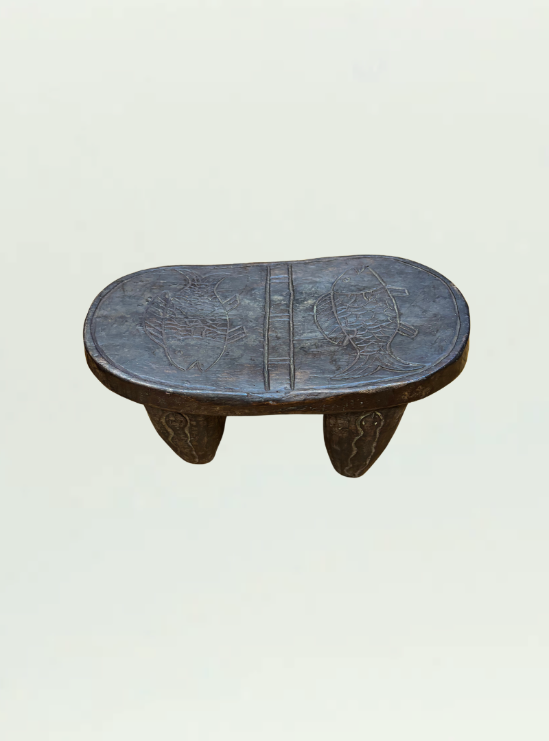 Engraved Senufo Stool Small