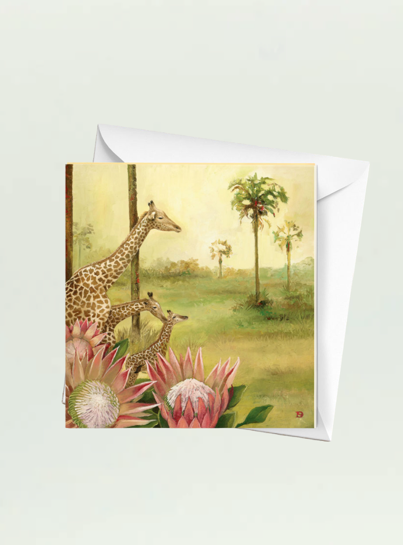 Spirit Giraffe Single Card