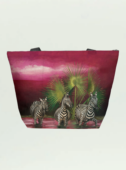 Whimsical Collection Spirit Zebra Maxi Bag
