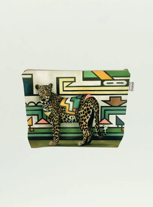 Ndebele Leopard Toiletry Bag