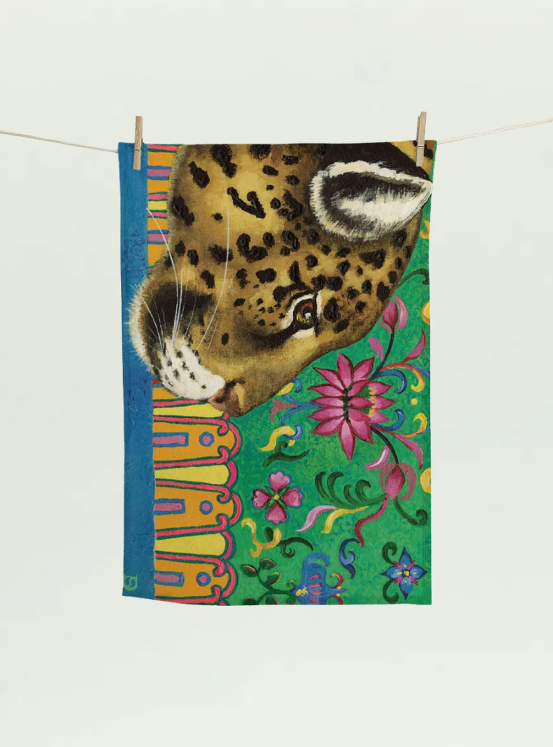 Leopard Tea Towel