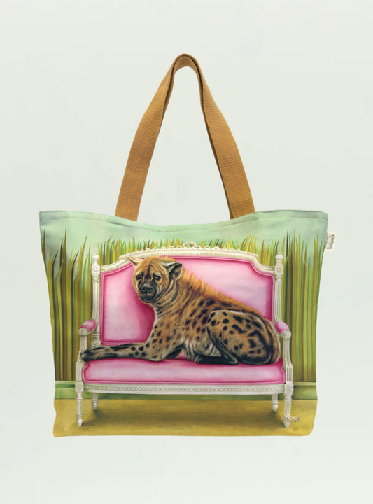 Spotted Hyena at Leisure Canvas Bag