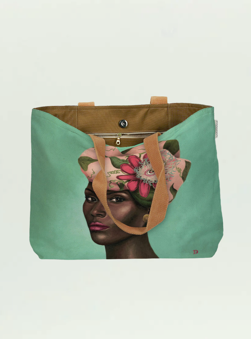 Fruit Flower Canvas Bag