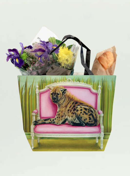 Spotted Hyena at Leisure Recycled Shopper