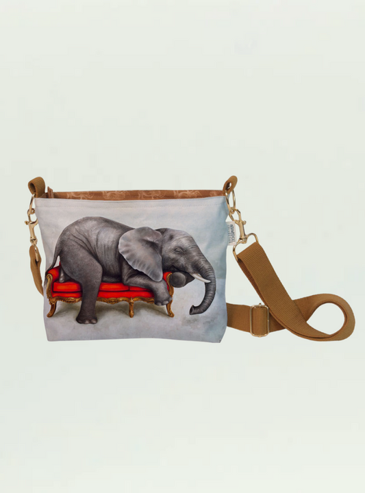 Elephant at Leisure Sling Bag