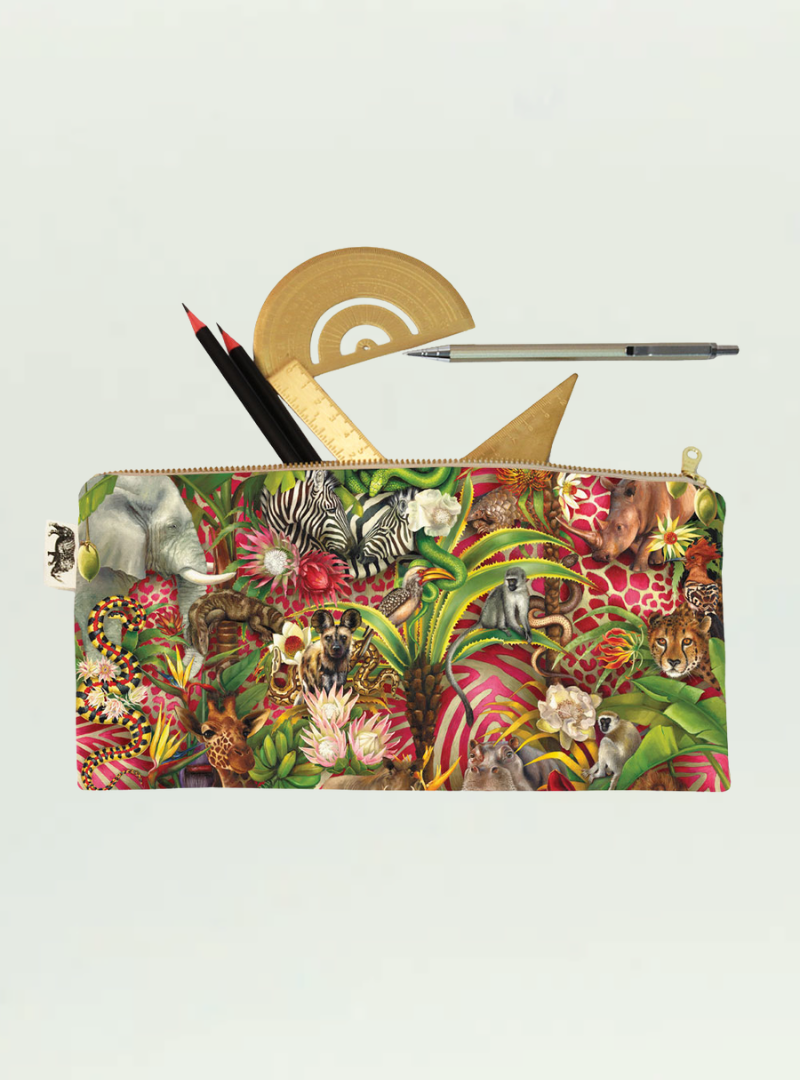 African Jungle Pencil Case