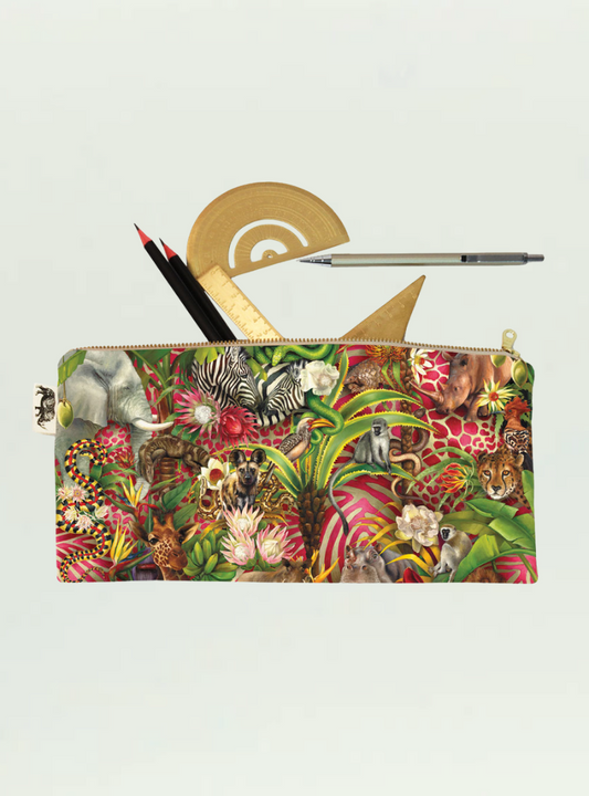 African Jungle Pencil Case