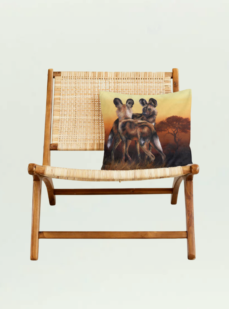 Spirit Wild Dog Pillow Cover