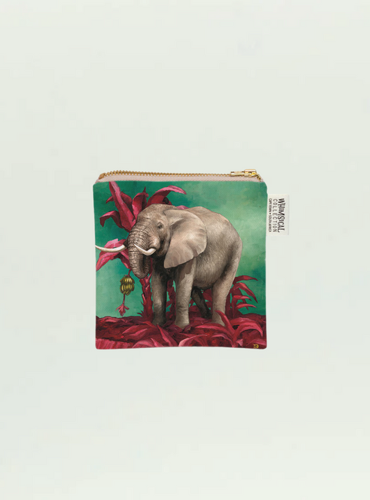 Spirit Elephant Small Zip Bag
