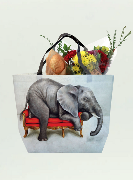 Elephant at Leisure Recycled Shopper