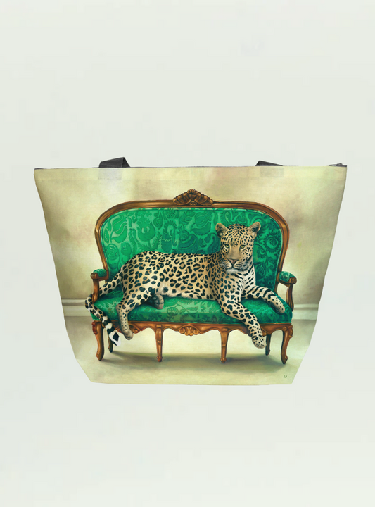 Leopard at Leisure Maxi Bag