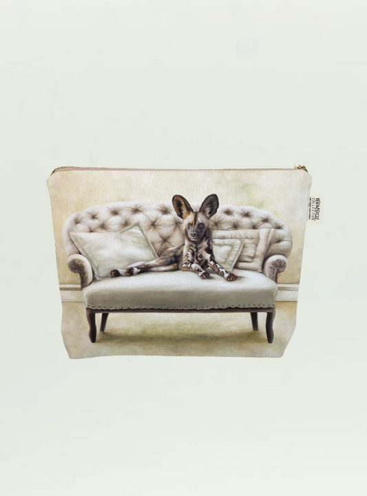 Wild Dog at Leisure Toiletry Bag