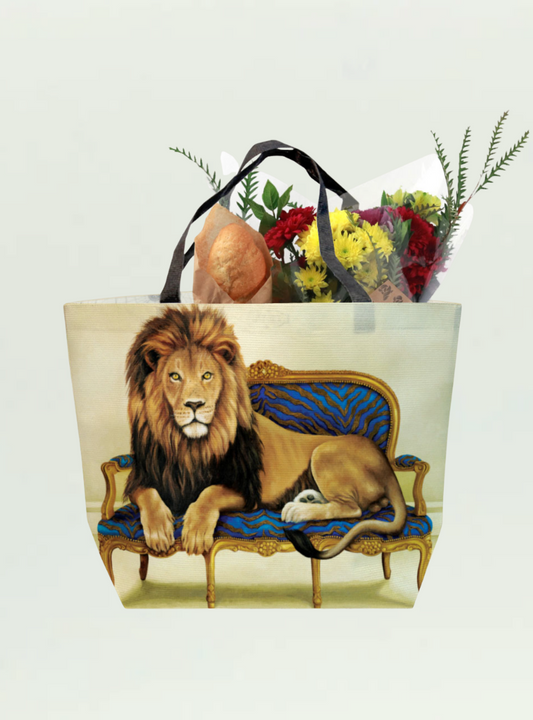 Lion at Leisure Recycled Shopper