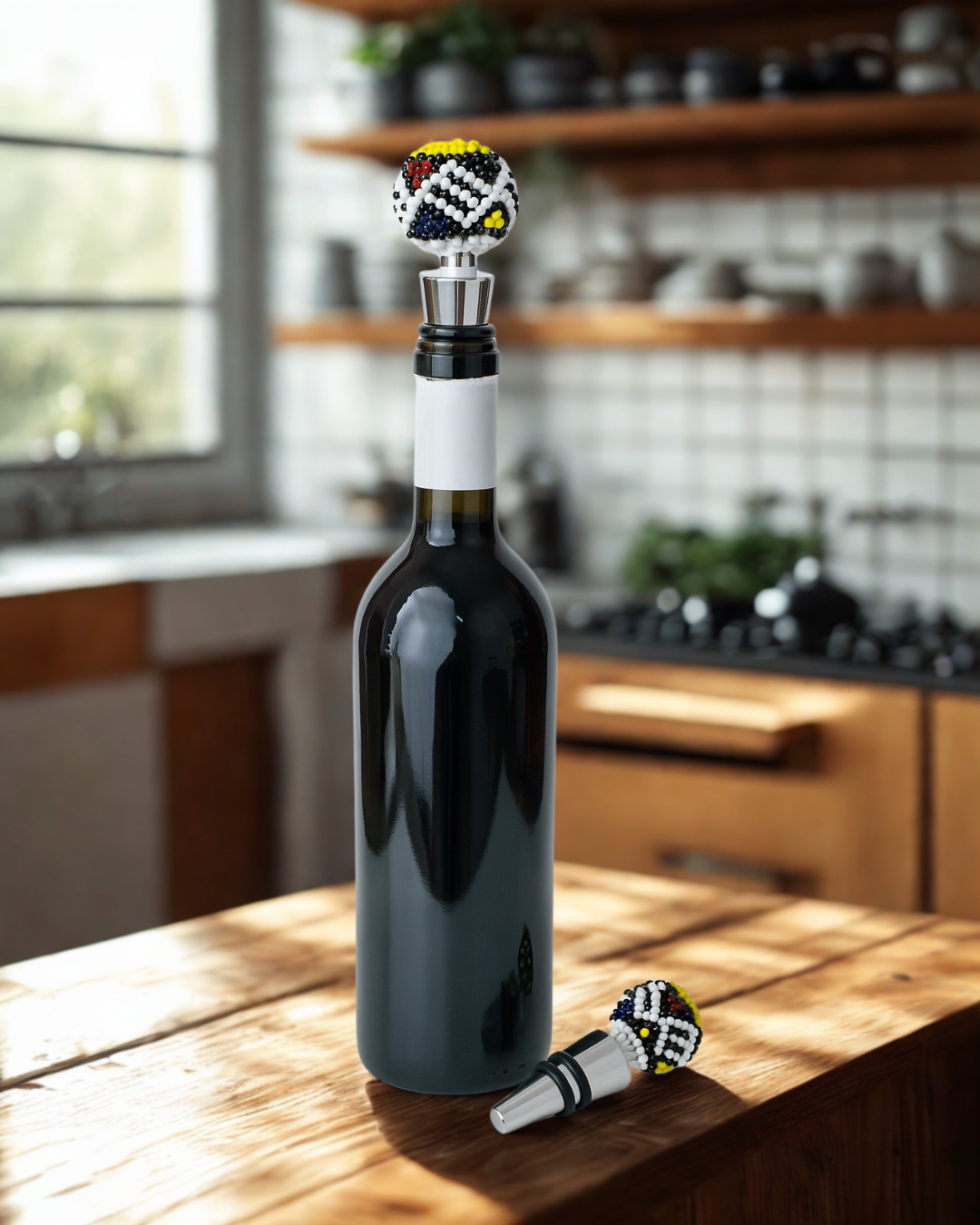 Beaded Bottle Stopper