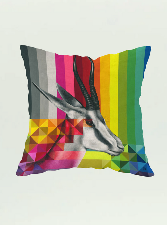 Springbok in Colour Pillow Cover