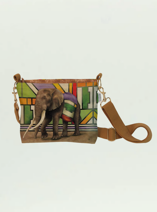 Ndebele Elephant Sling Bag