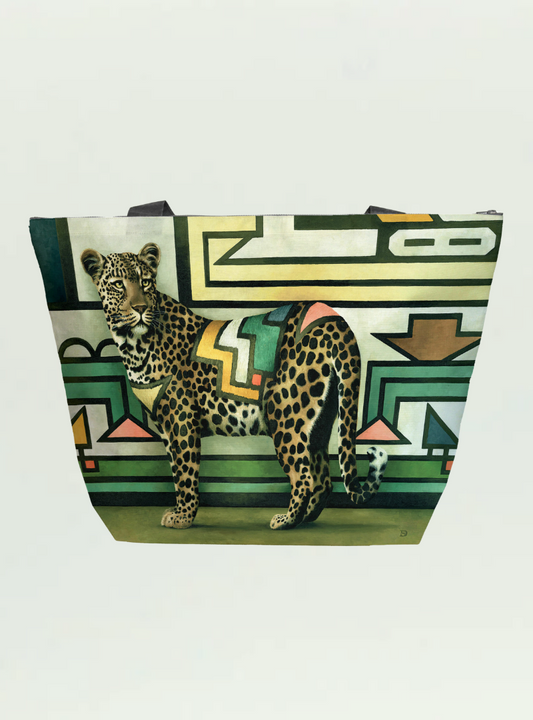 Ndebele Leopard Maxi Bag