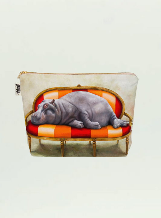 Hippo at Leisure Toiletry Bag