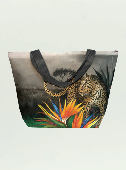 Whimsical Collection Leopard Maxi Bag