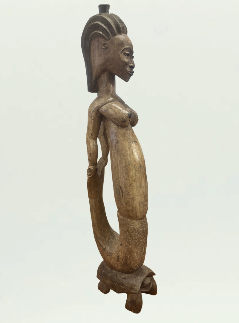 Ivory Coast Wooden Tall Figure