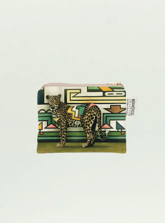 Ndebele Leopard Coin Purse