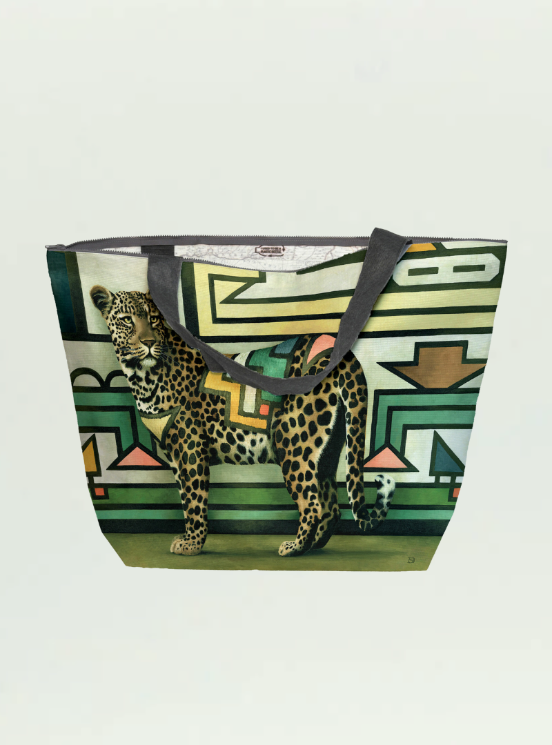 Ndebele Leopard Maxi Bag