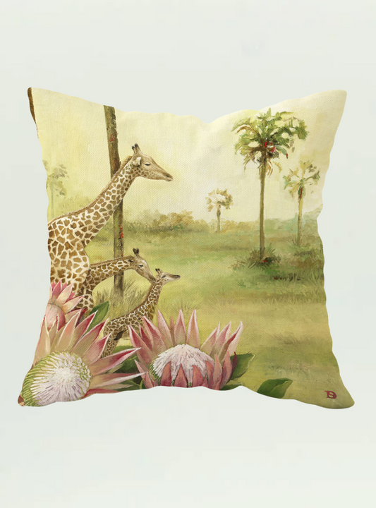 Spirit Giraffe Pillow Cover