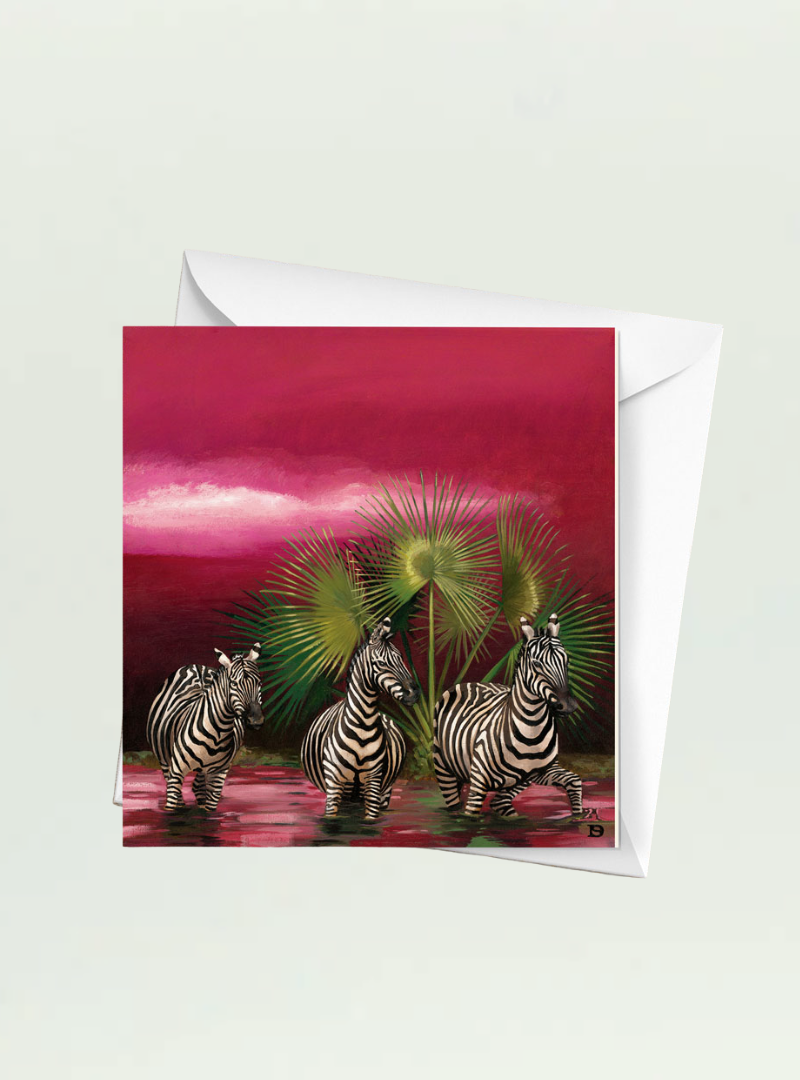 Spirit Zebra Single Card