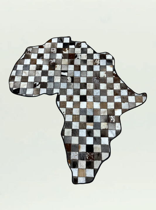 Large Nguni Africa Mat