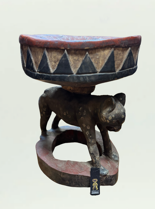 Wooden Cameroon Stool