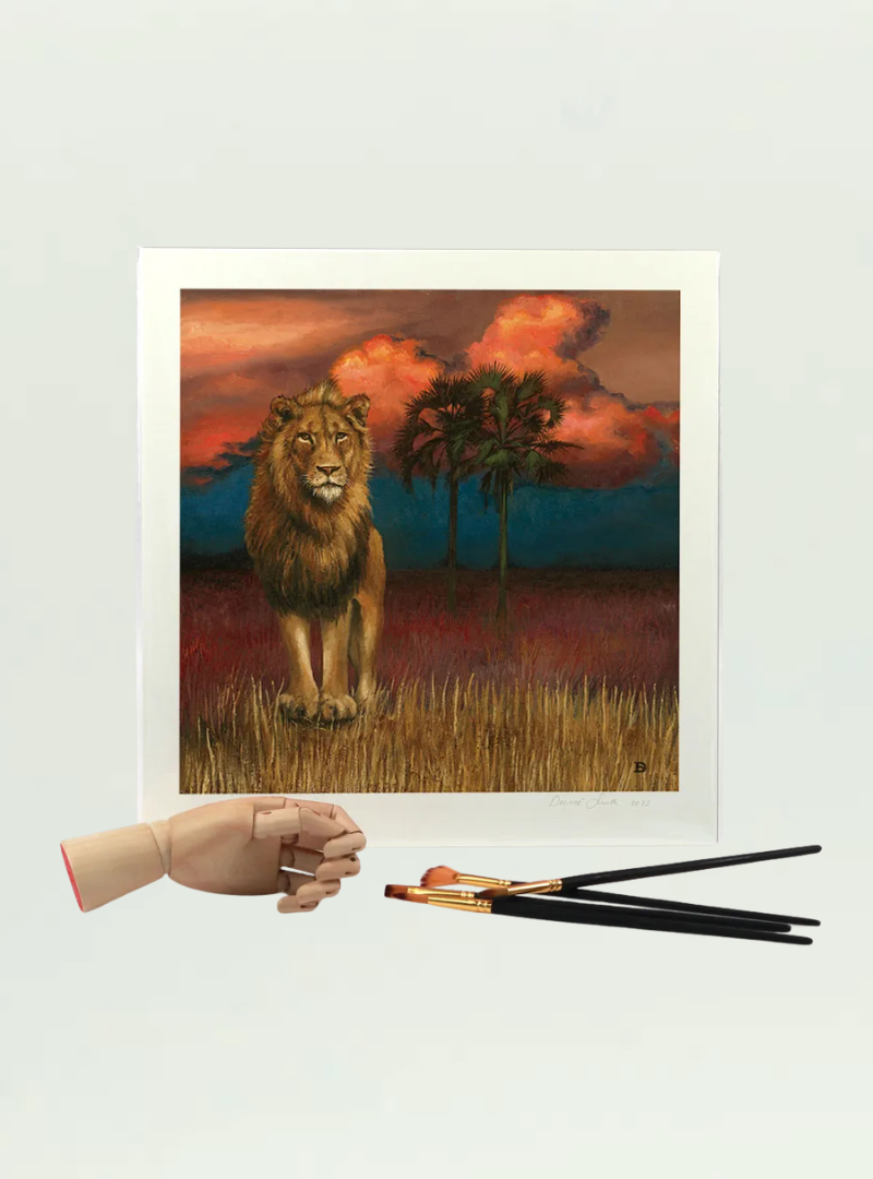 Spirit Lion Signed Print