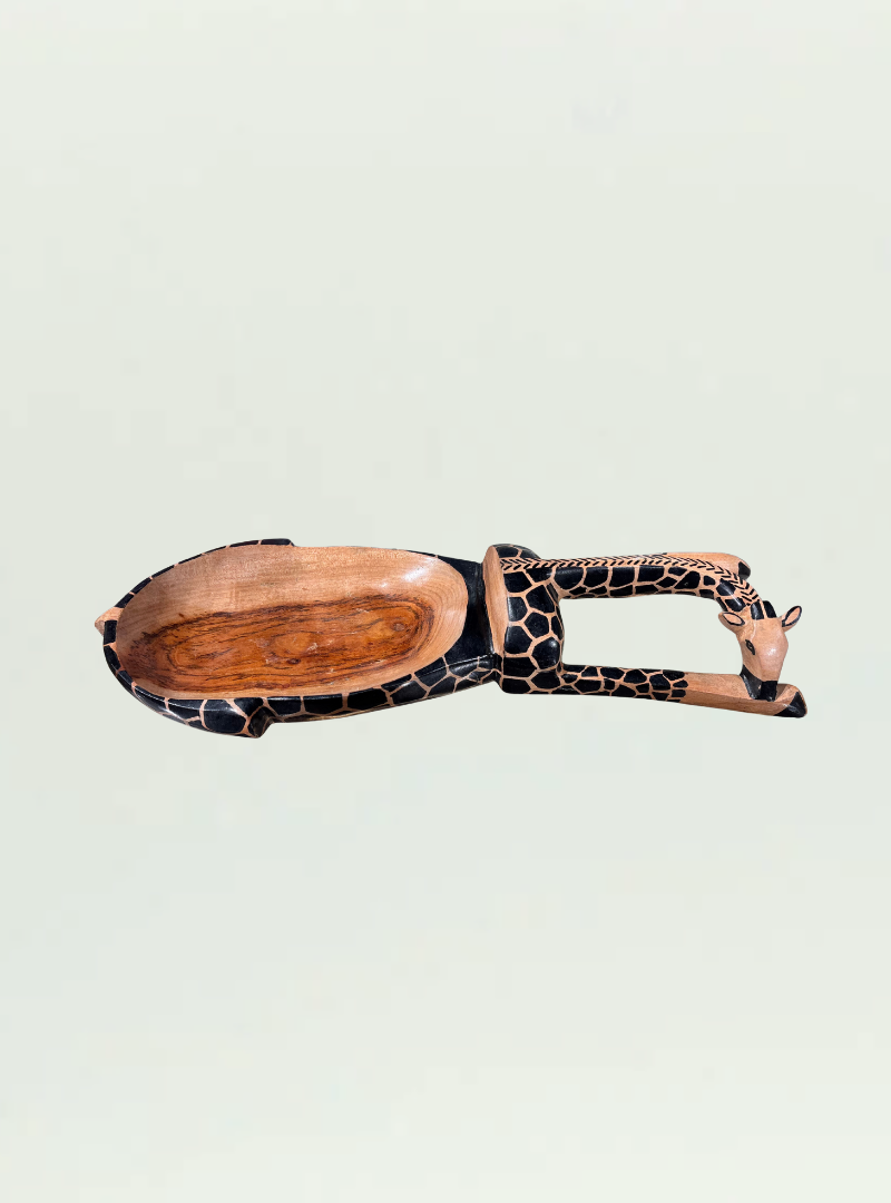 Giraffe Painted Bowl