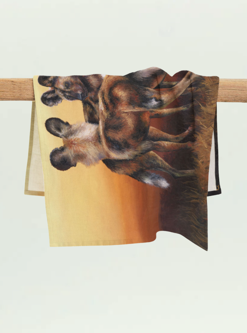 Spirit Wild Dog Tea Towel