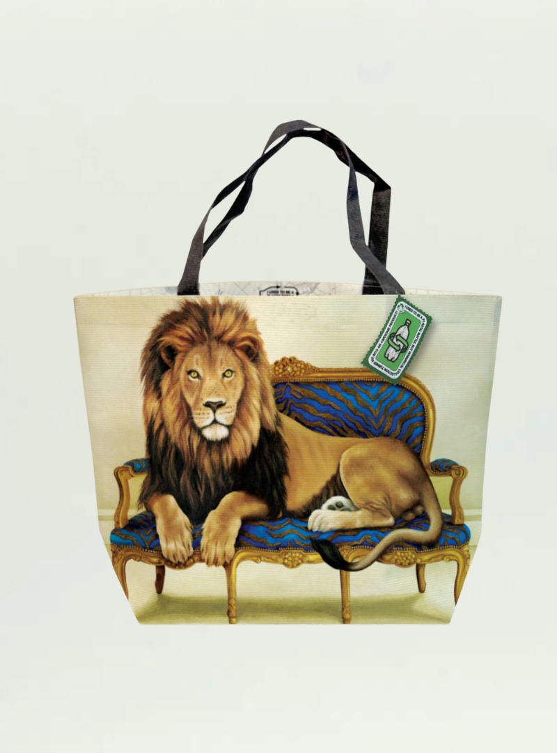 Lion at Leisure Recycled Shopper
