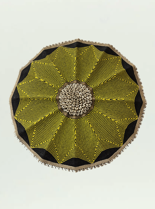 Yellow Beaded Shield