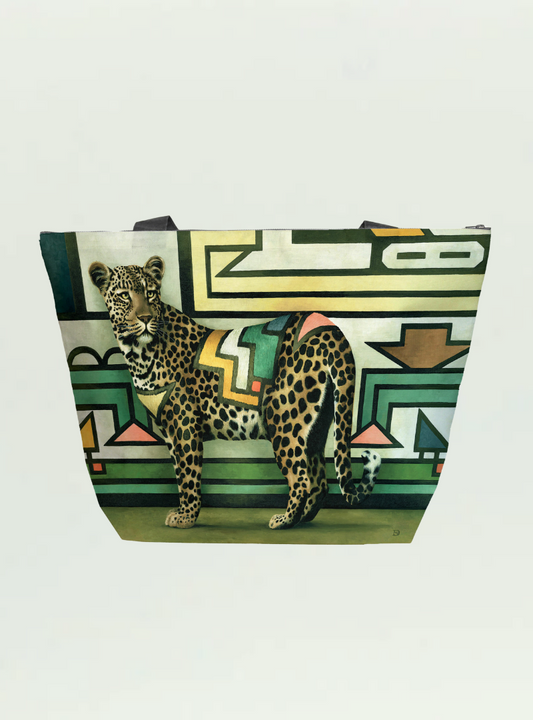 Ndebele Leopard Maxi Bag