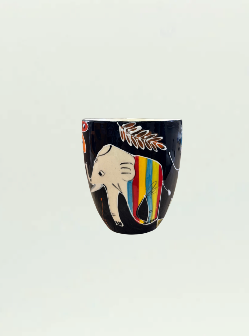 Imibala Short Elephant Black Cup