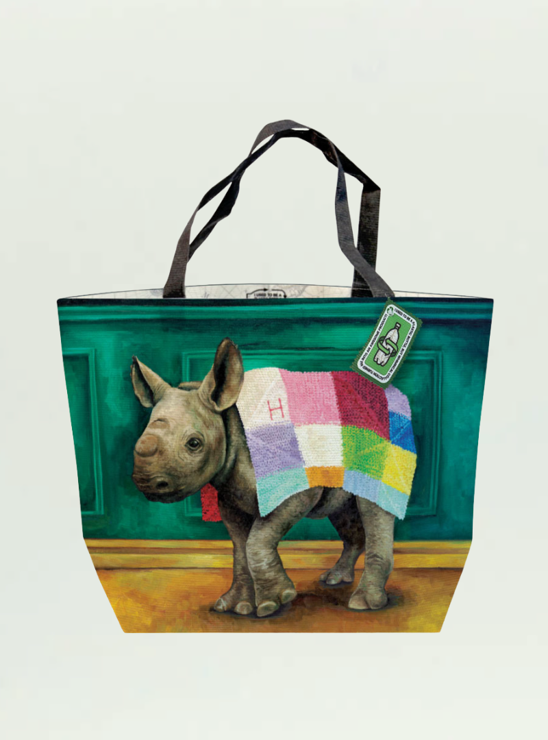 Rhino Warrior Recycled Shopper