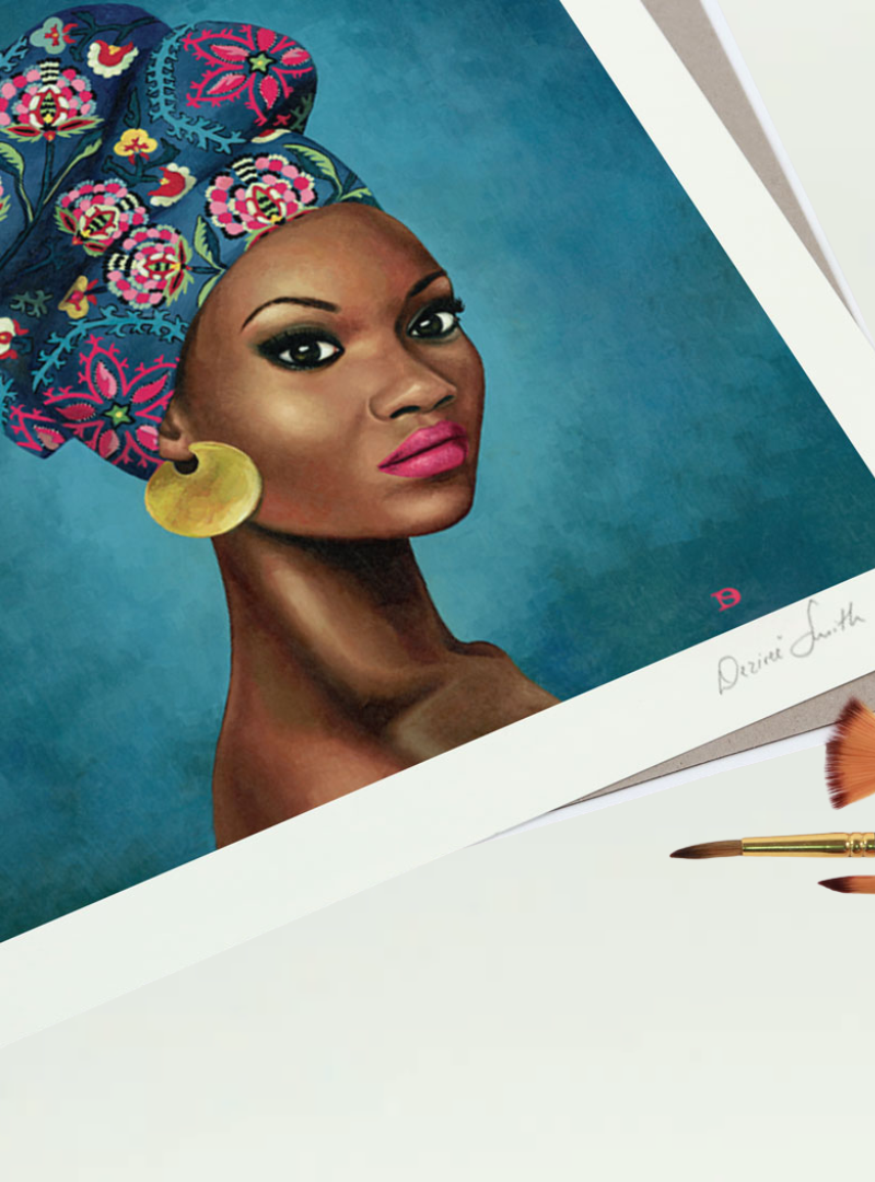 Zara Signed Art Print
