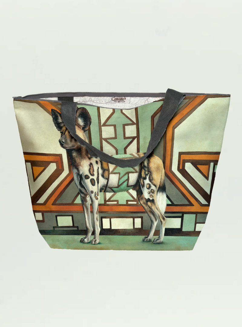 Ndebele Wild Dog Maxi Bag